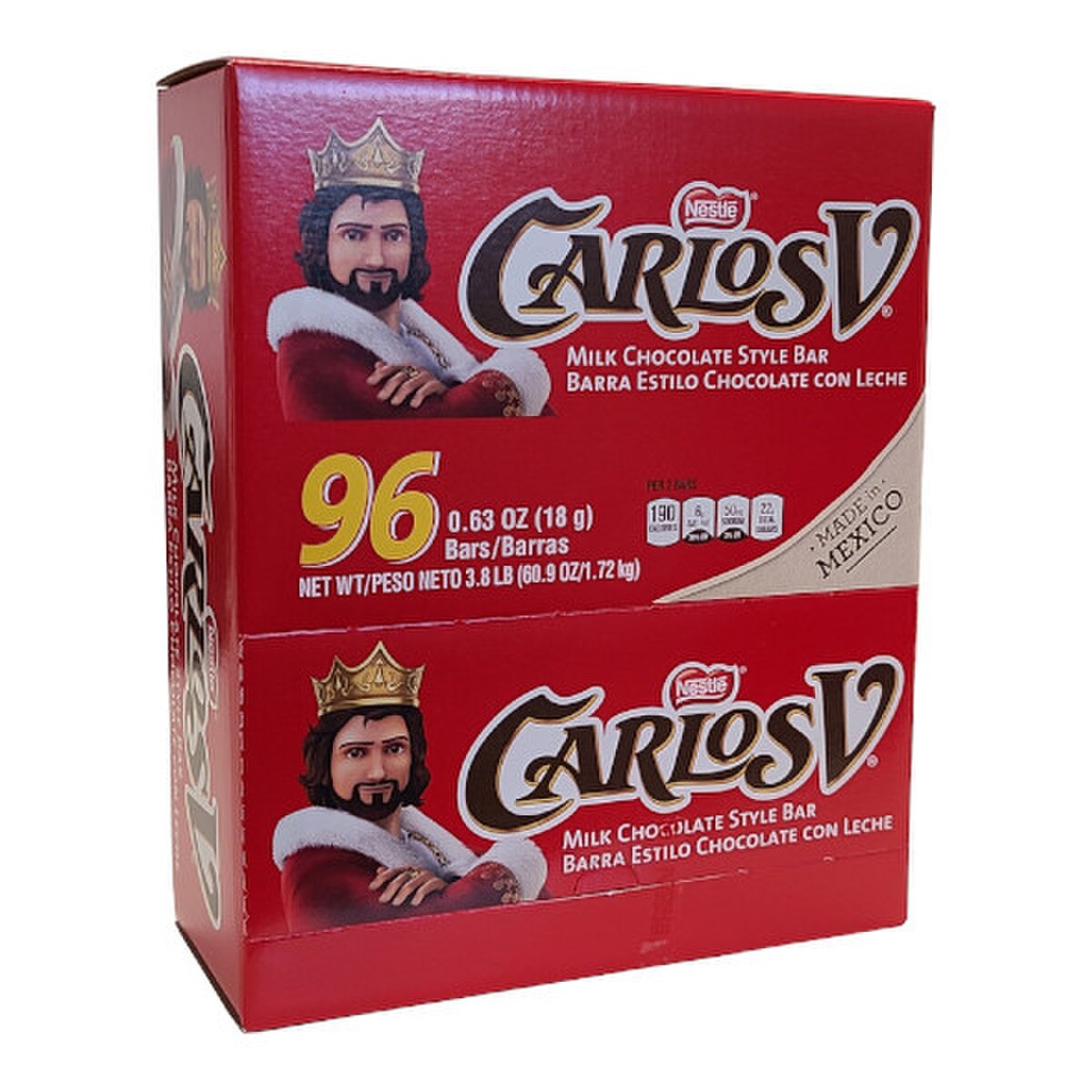 Nestle Chocolate V Bar 96 count